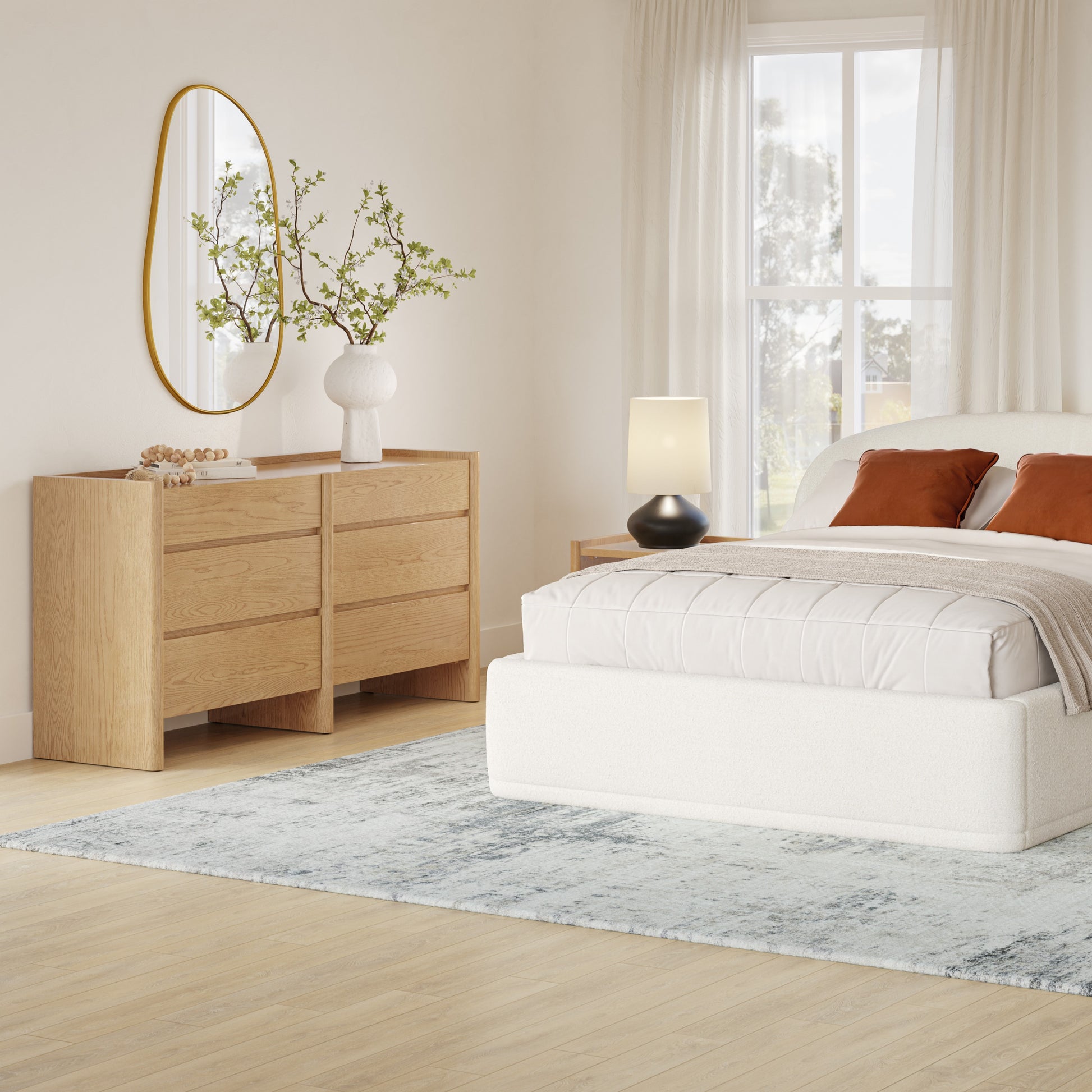 Calvet Wall Mirror