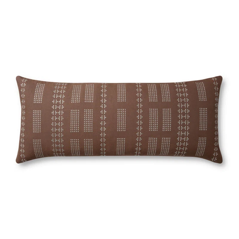 Charles 100% Cotton Lumbar Rectangular Pillow by Jean Stoffer x Loloi