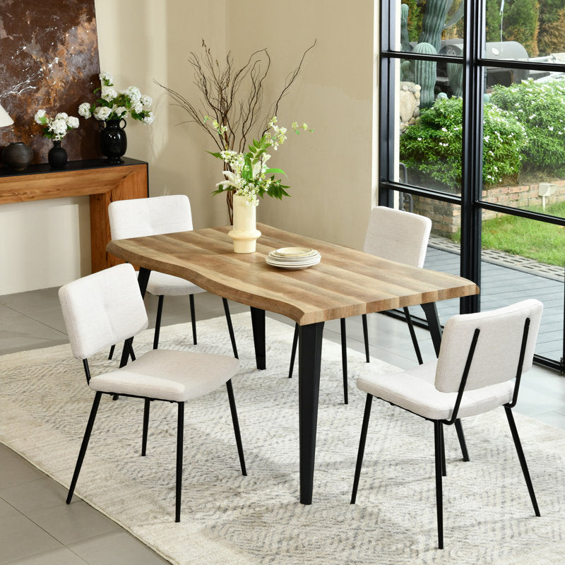 Christiene Upholstered Side Chair Kitchen Dining Chair for Restaurant Coffee Shop