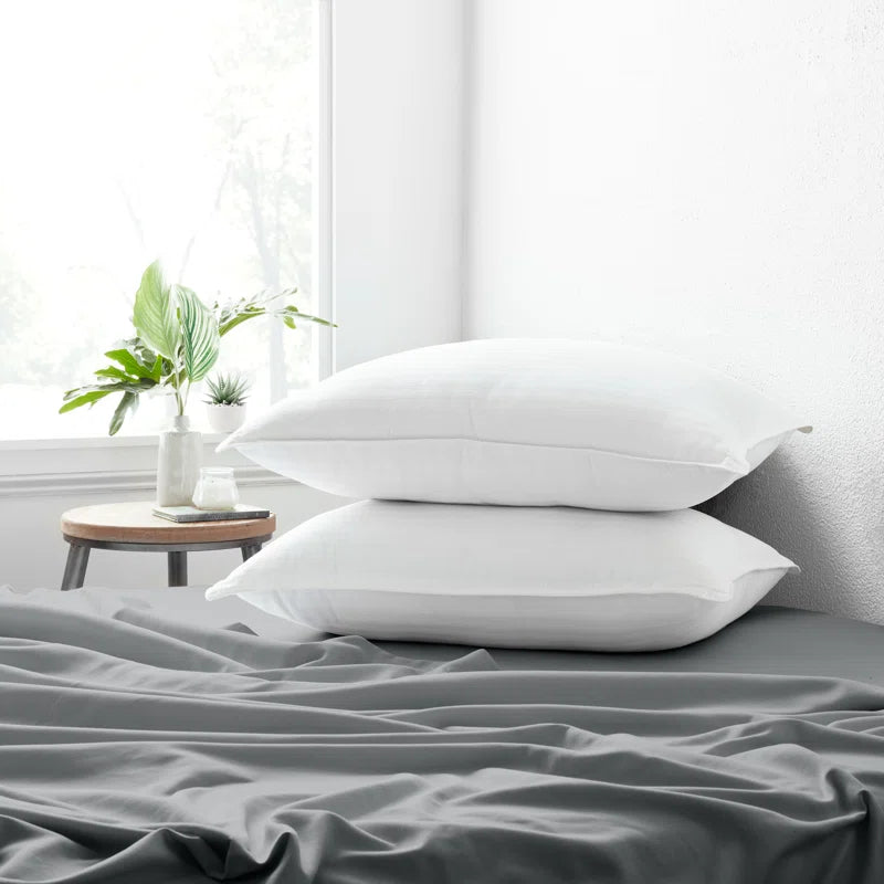 Cooling Down Alternative Gel Fiber Bed Pillows (Set of 2)