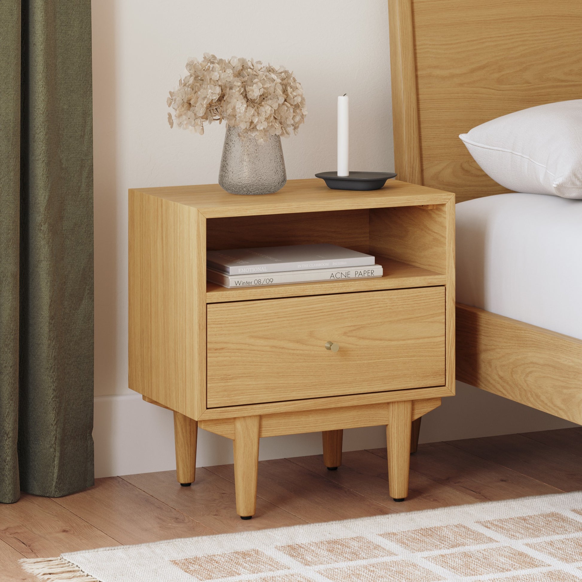 Cooper 1-Drawer Nightstand