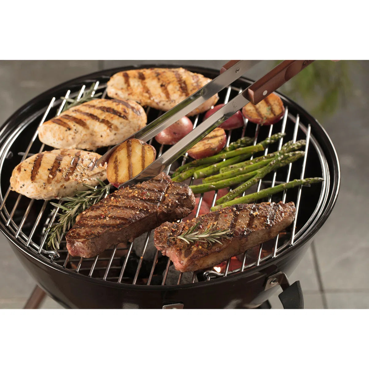 Cuisinart 13 Piece Wooden Grill Tool Set