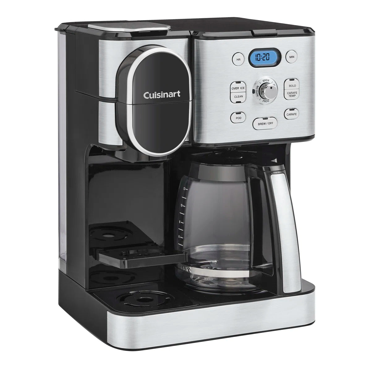 Cuisinart Coffee Center 2-in-1 Coffeemaker, 12-Cup Glass Carafe