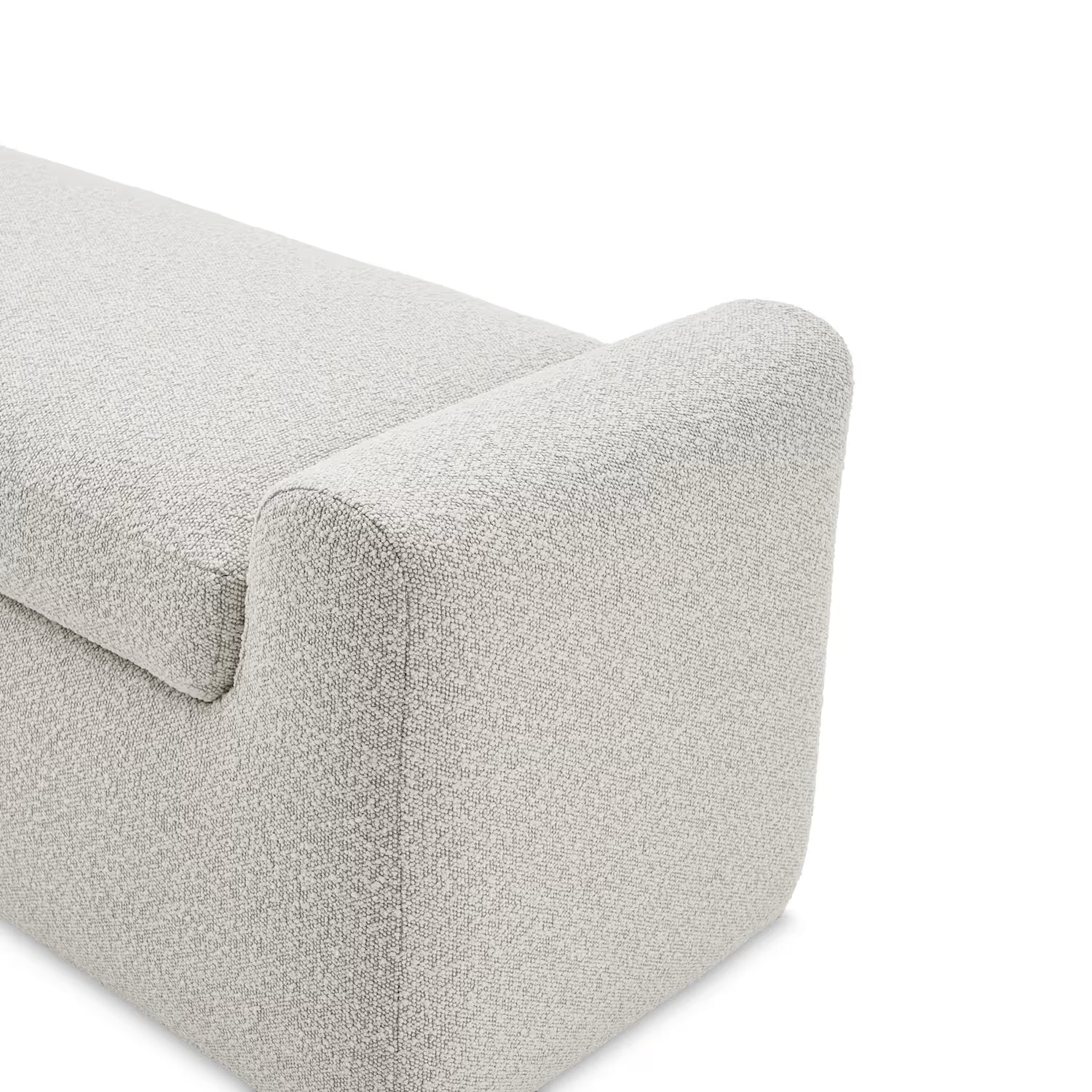 Dakota Performance Bouclé Storage Bench