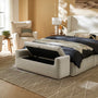 Dakota Performance Bouclé Storage Bench