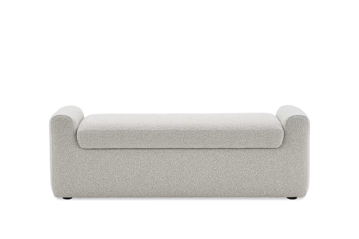 Dakota Performance Bouclé Storage Bench