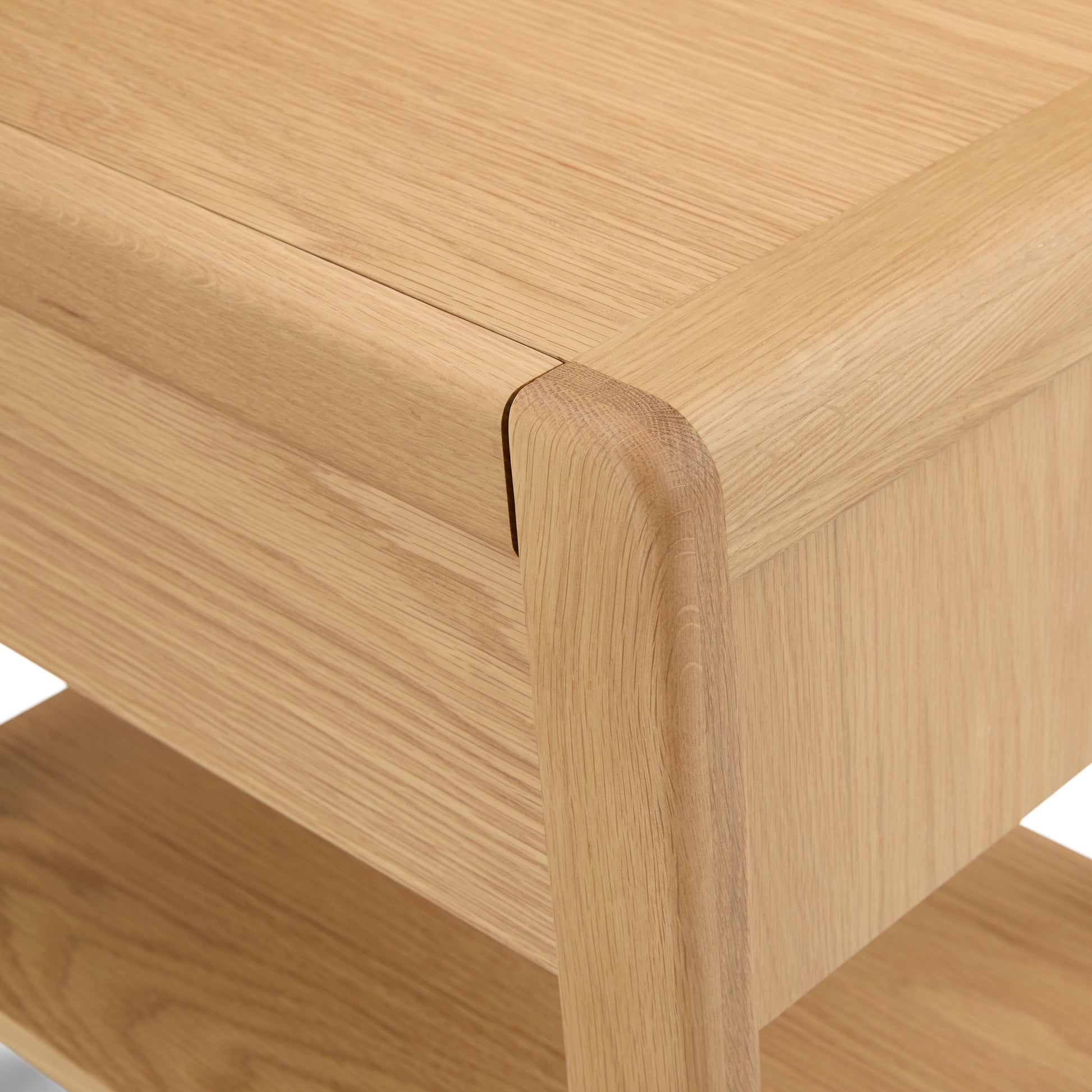 Dalsa 1-Drawer Nightstand - Natural Oak