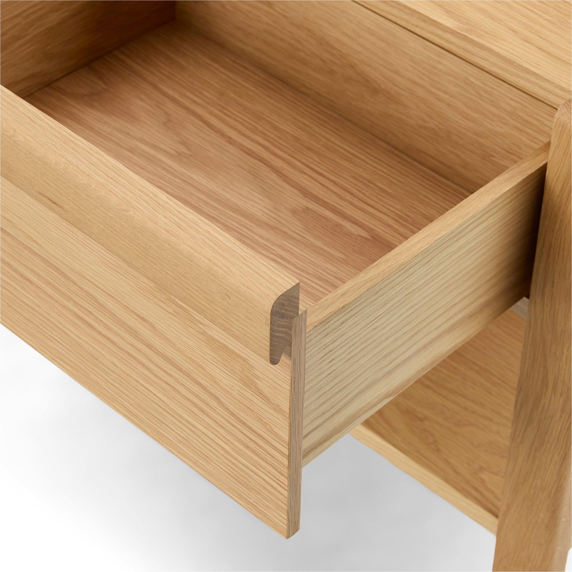 Dalsa 1-Drawer Nightstand - Natural Oak