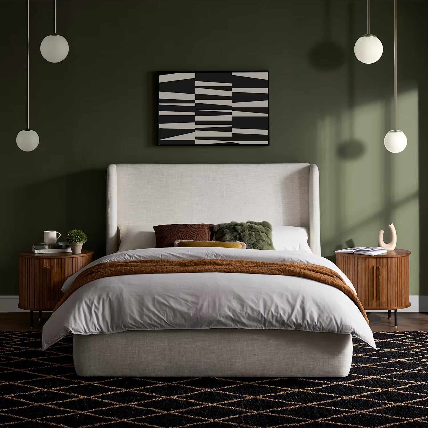 Dalton Bed with Seb Bedroom Storage