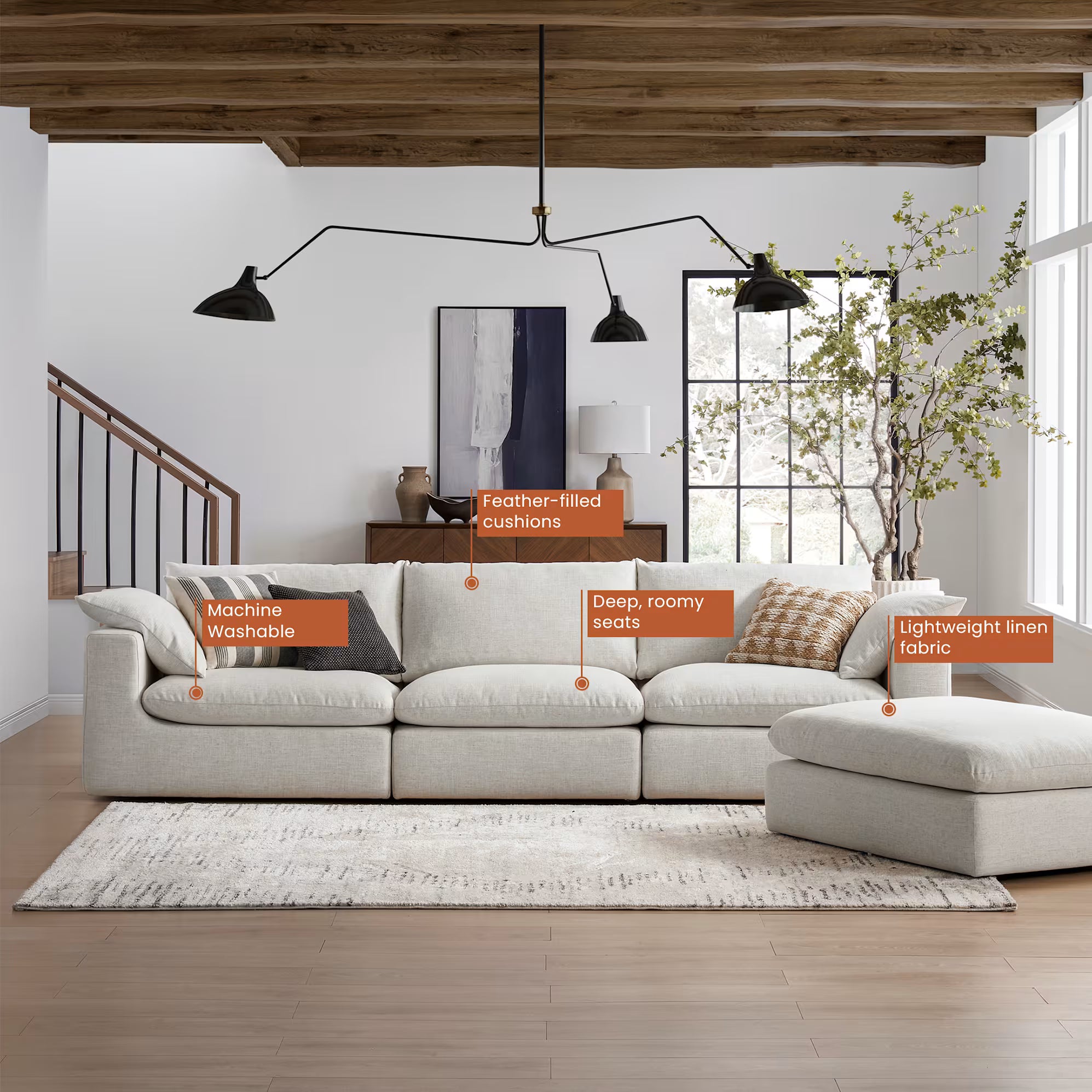 Dawson Storage Ottoman