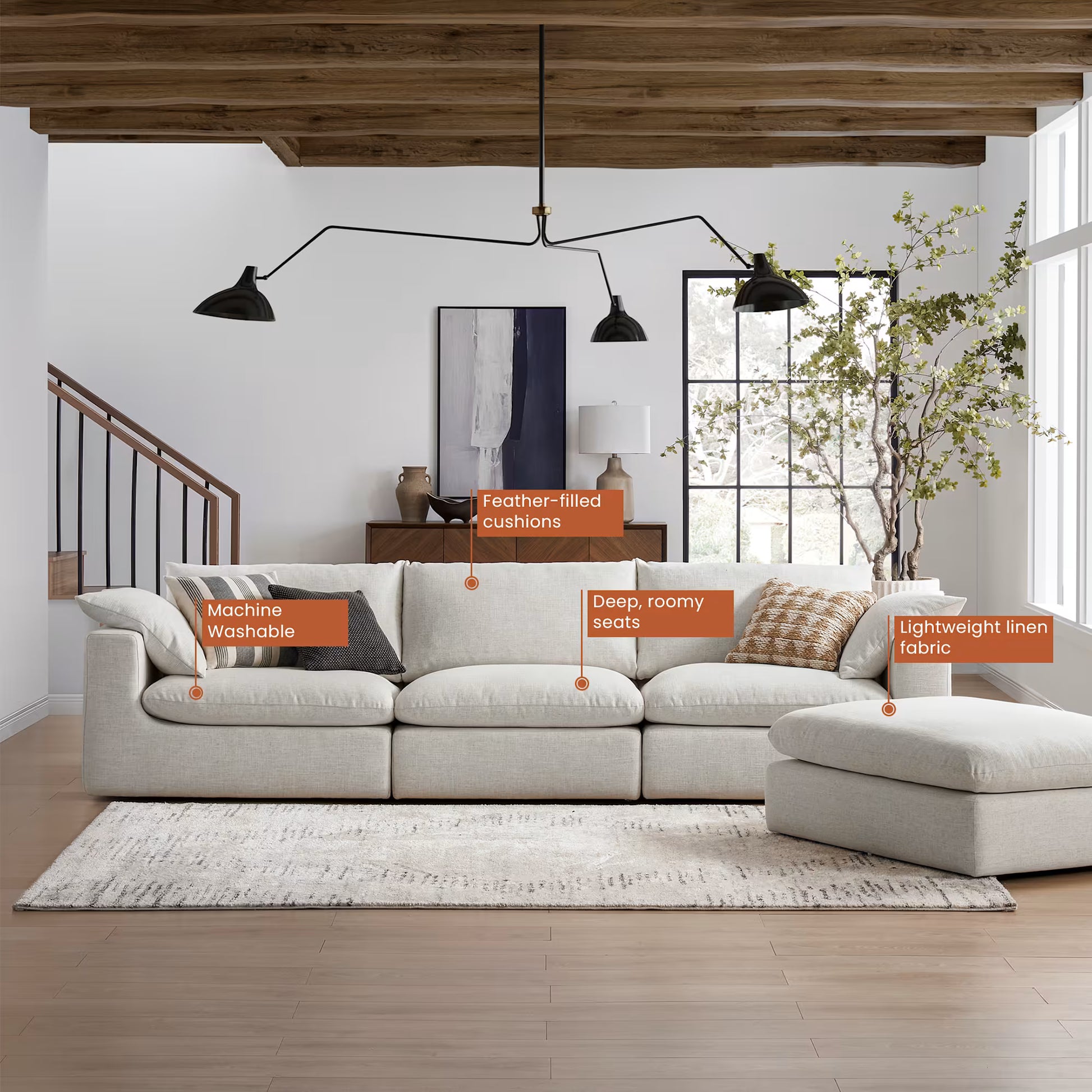 Dawson Storage Ottoman