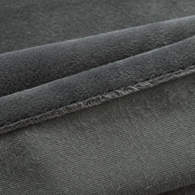 Deavion Velvet Solid Color Metal Grommets Room Darkening Curtain Panels (Set of 2)