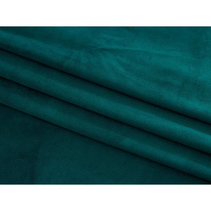 Deavion Velvet Solid Color Metal Grommets Room Darkening Curtain Panels (Set of 2)
