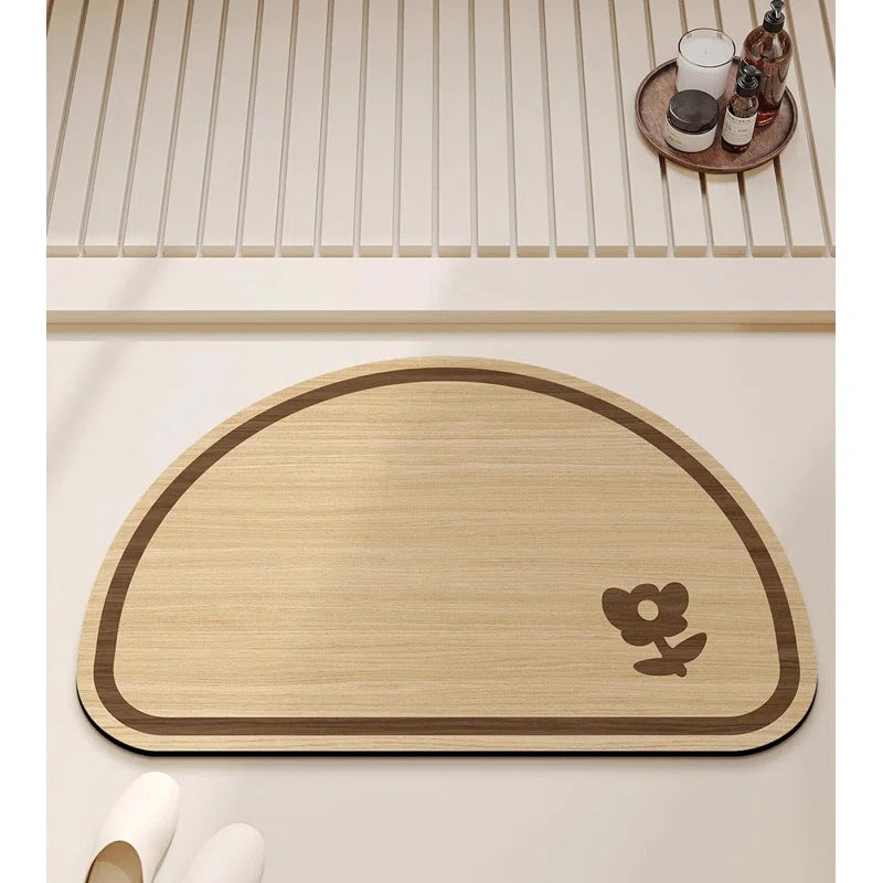 Decontamination Diatomaceous Earth Absorbent Bathroom Mat