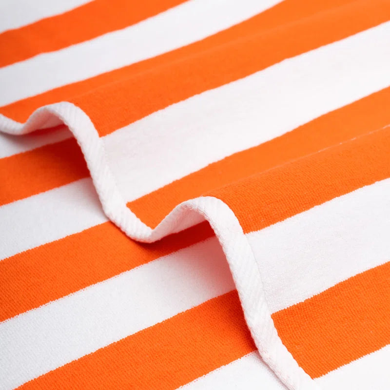 Devontia Cabana Striped Beach Towels, 30x60 inch 4 Piece Oversize Pool Towels (Set of 4)