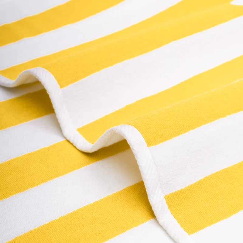 Devontia Cabana Striped Beach Towels, 30x60 inch 4 Piece Oversize Pool Towels (Set of 4)