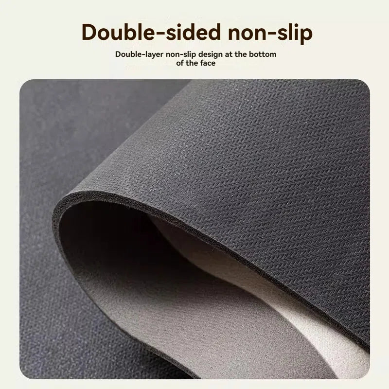 Diatomaceous Earth Water-Absorbing Mat – Non-Slip, Oil-Resistant, Waterproof Kitchen Rug