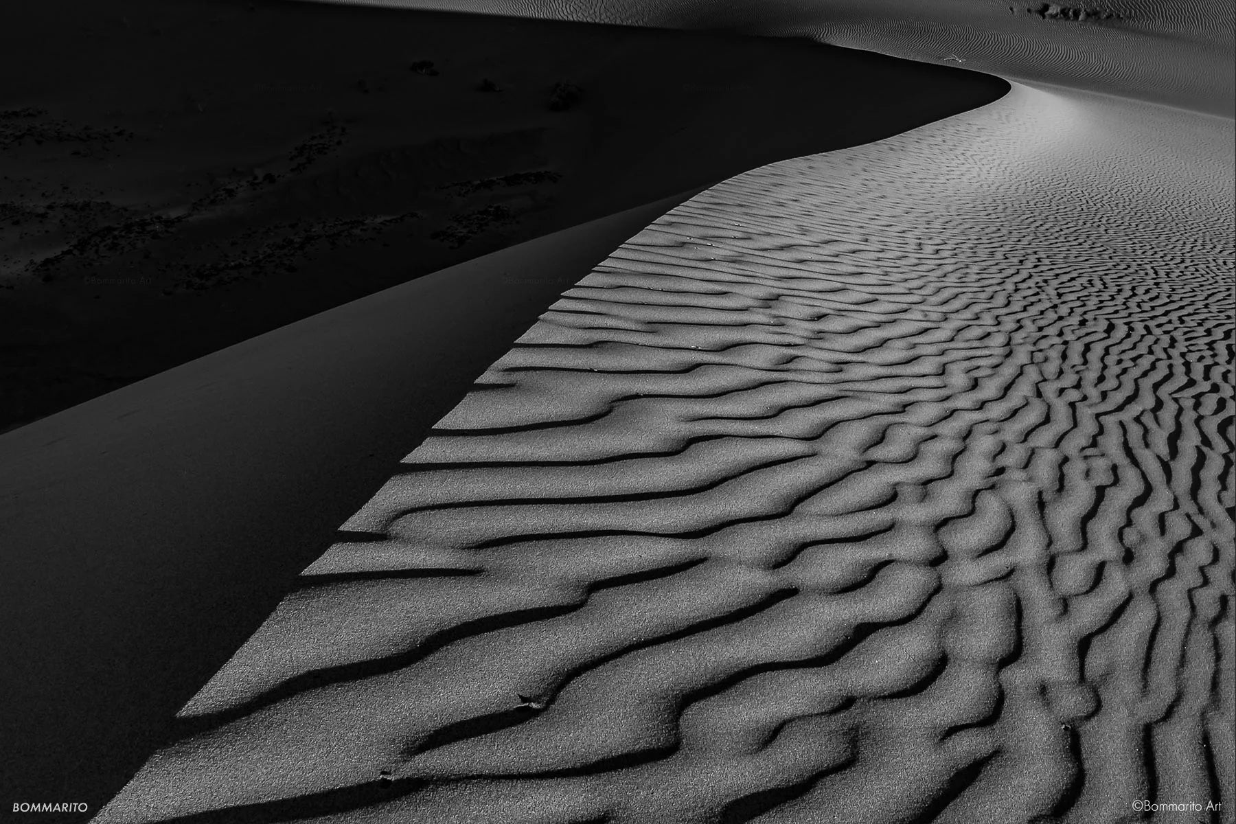 Dune Shadows - Death Valley National Park