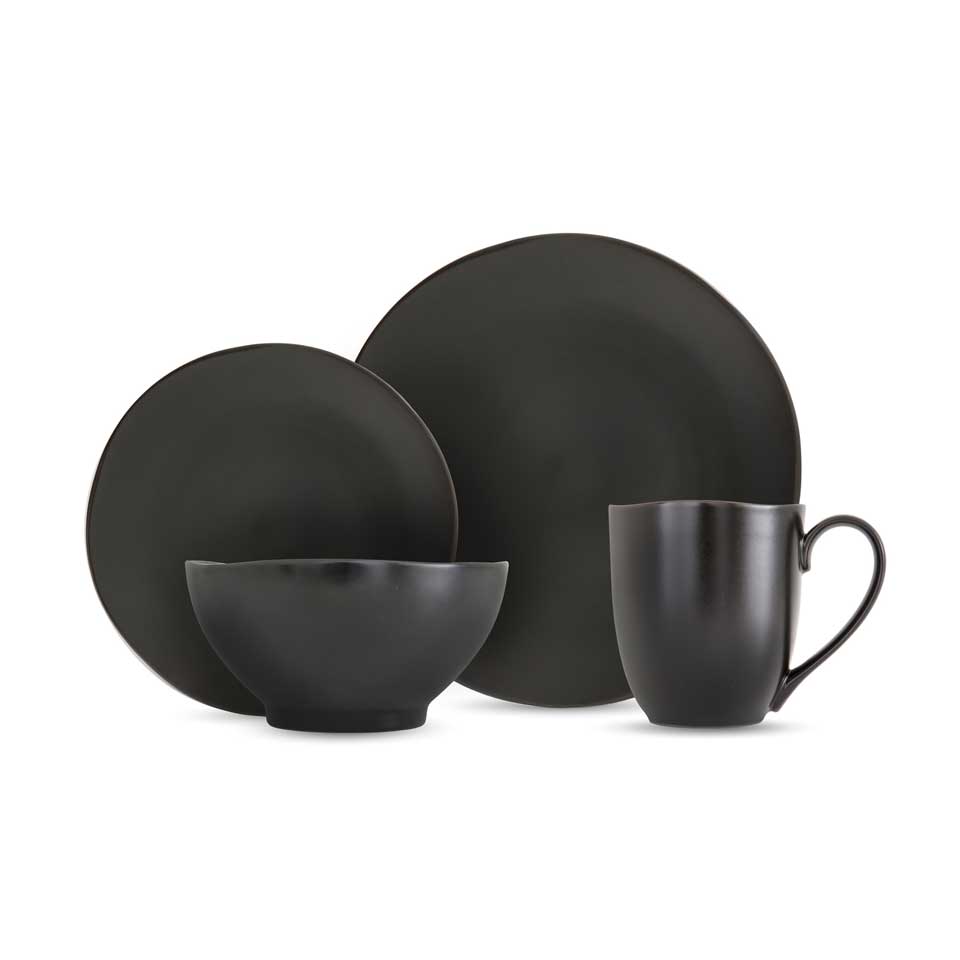 Heirloom - Linen 16pc Dinnerware Set