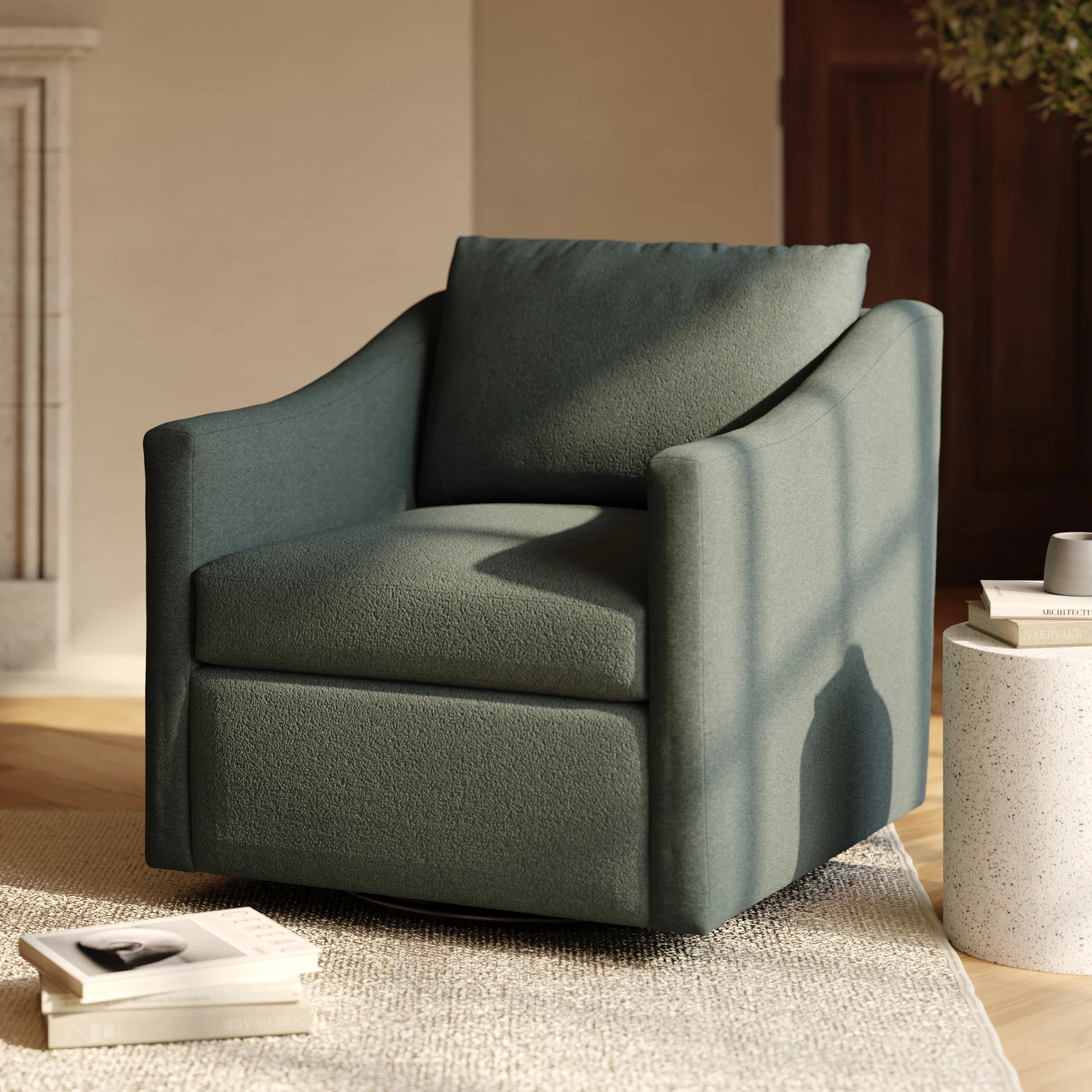 Landry 32.25" Swivel Lounge Chair