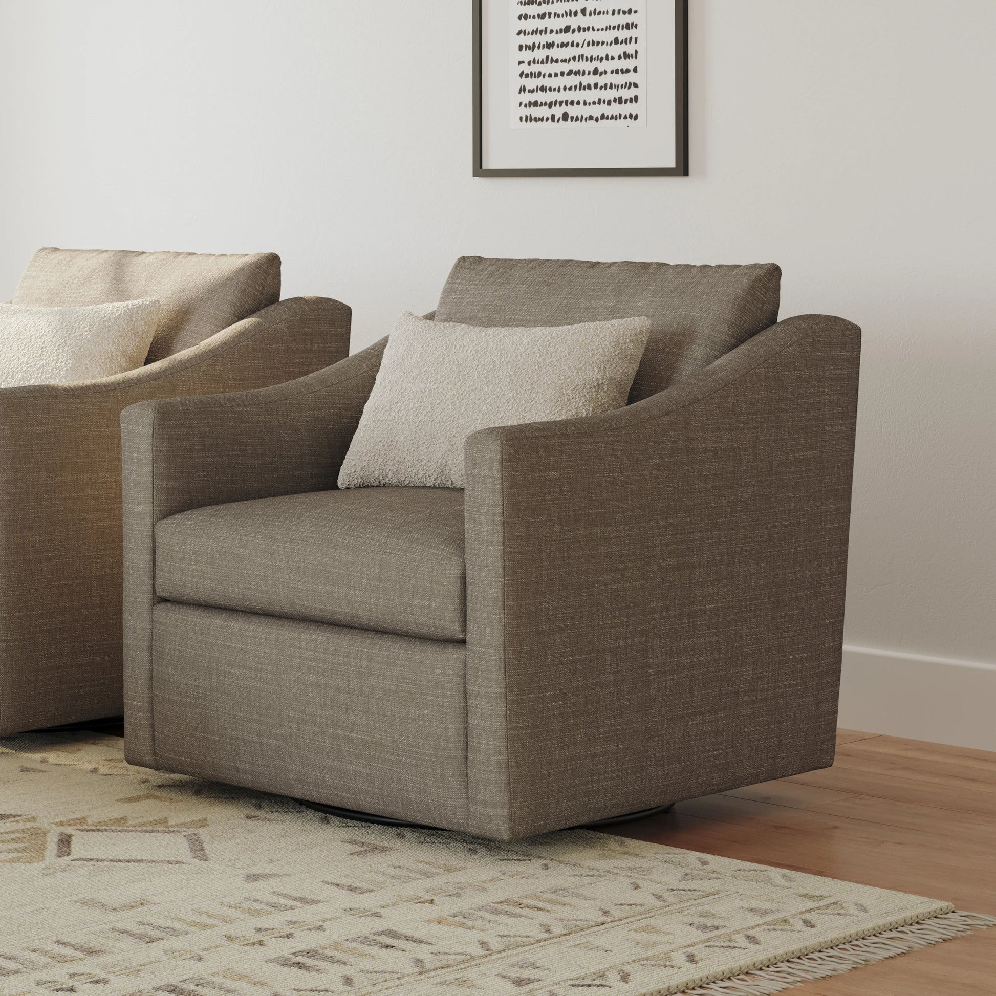 Landry 32.25" Swivel Lounge Chair