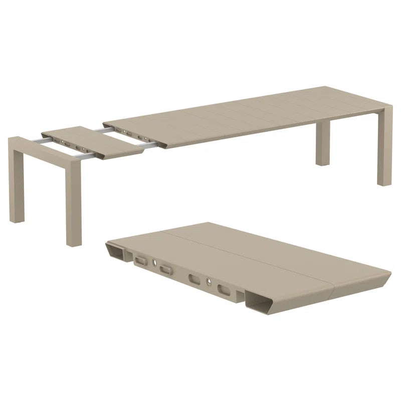 Farrah 8 - Person Patio Dining Set with Extendable Rectangular Table