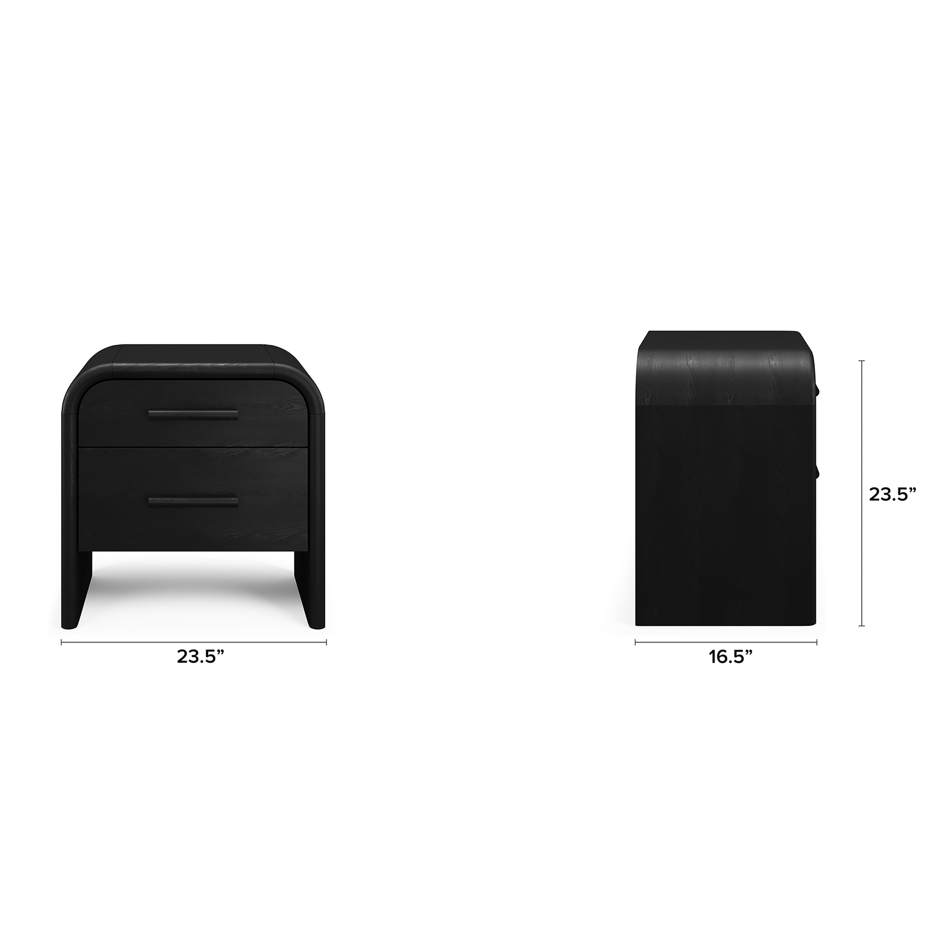 Faydra 2-Drawer Nightstand