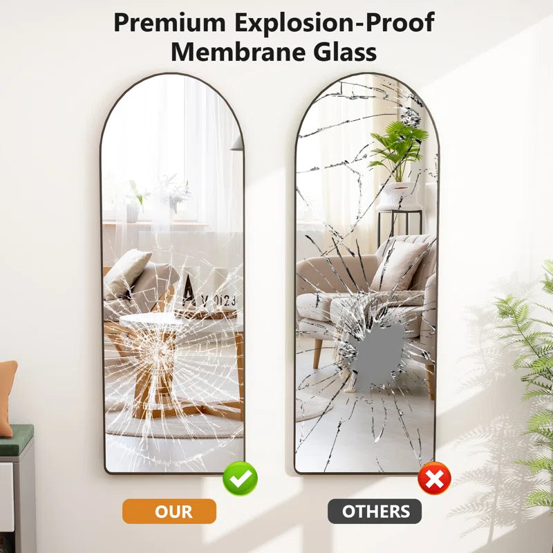 Full Length Mirror Full Body Floor Mirror Standing Hanging or Leaning Wall Mirror Bedroom Cloakroom