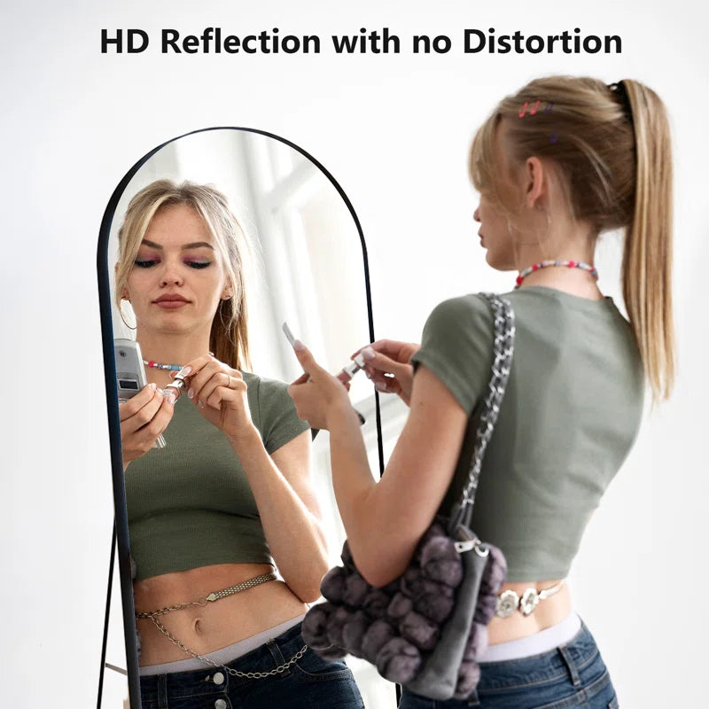 Full Length Mirror Full Body Floor Mirror Standing Hanging or Leaning Wall Mirror Bedroom Cloakroom