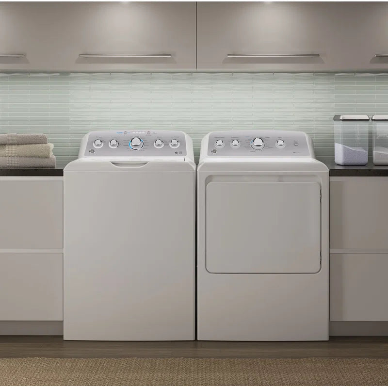 GE 4.6 Cu. Ft. Top Load Washer and GE 7.2 Cu. Ft. Electric Dryer Composite_9D2054A5-FAA9-4CE3-930B-0BA6038EF25C_1575648815