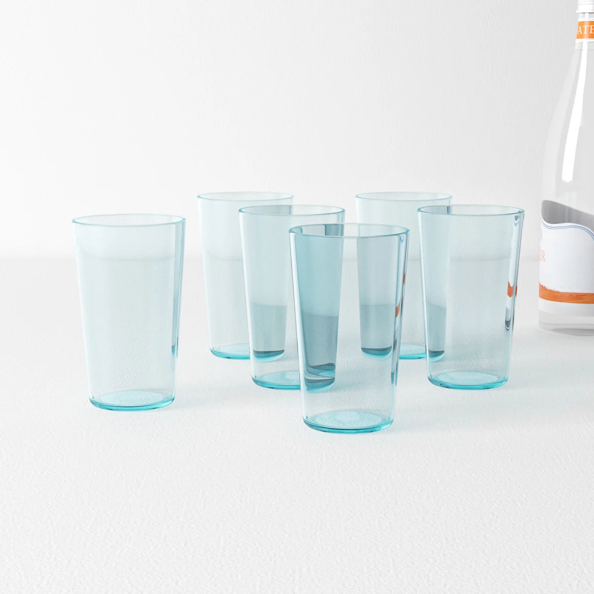 Gaige 21 oz. Plastic Drinking Glassware Set (Set of 6)