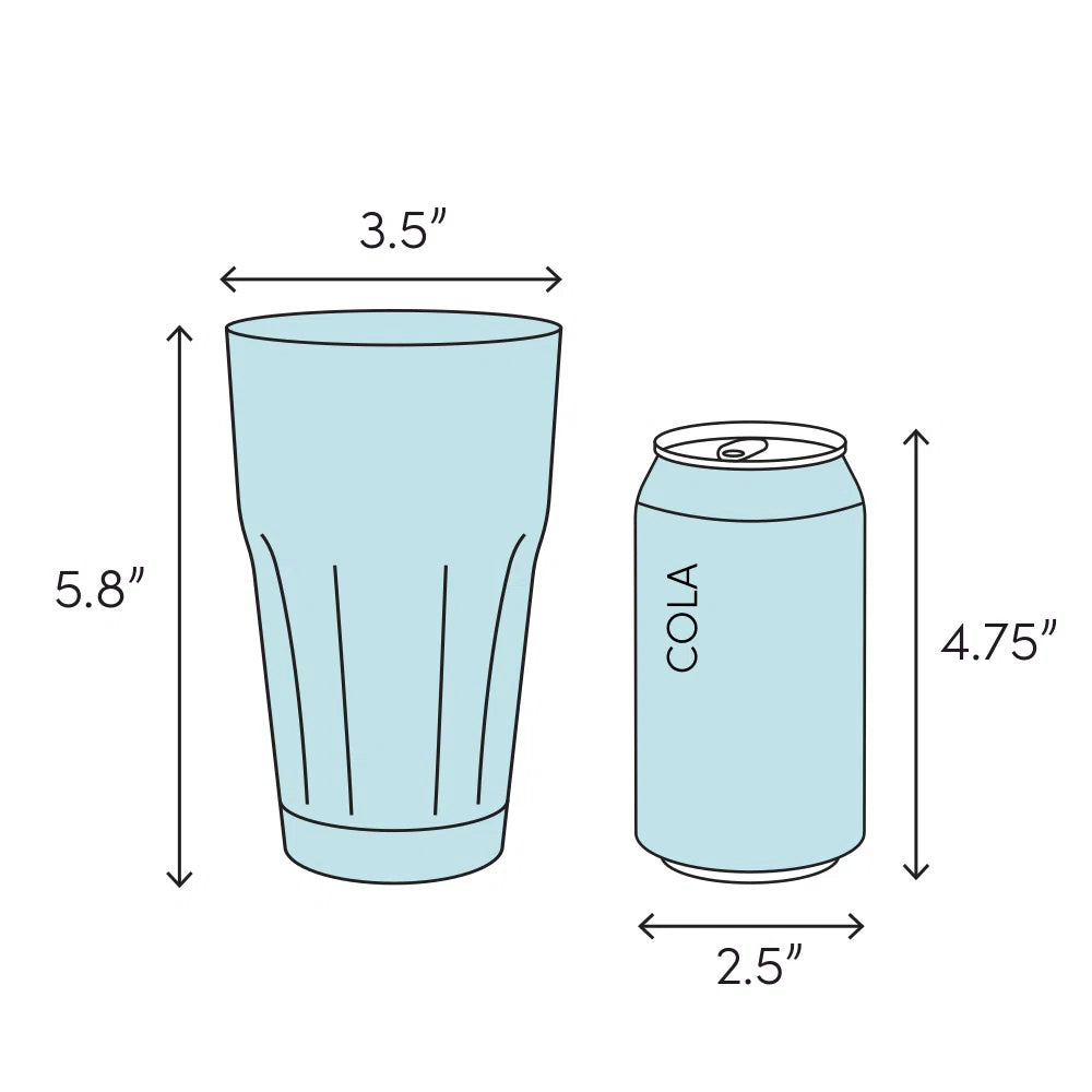 Gaige 21 oz. Plastic Drinking Glassware Set (Set of 6)