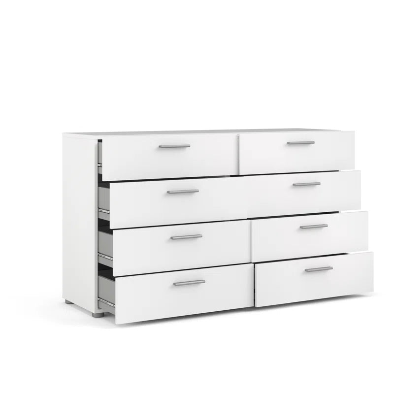 Gianna 8 Drawer 55.12" W Double Dresser