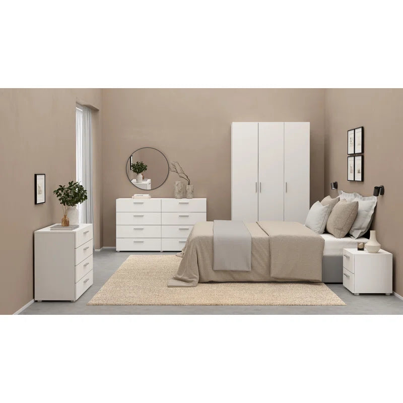 Gianna 8 Drawer 55.12" W Double Dresser