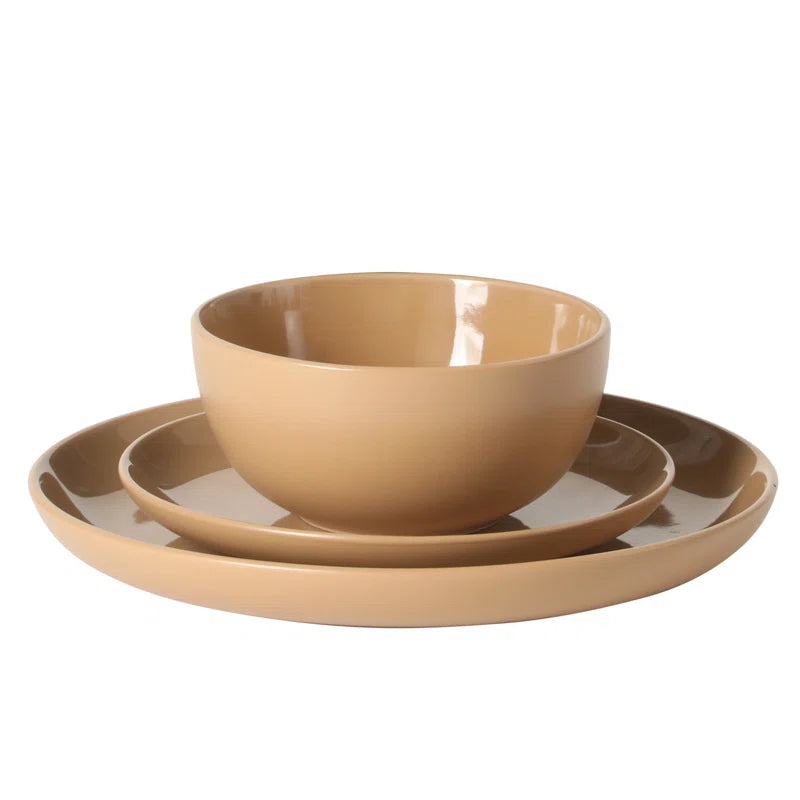 Rockaway 12 Piece Dinnerware Set