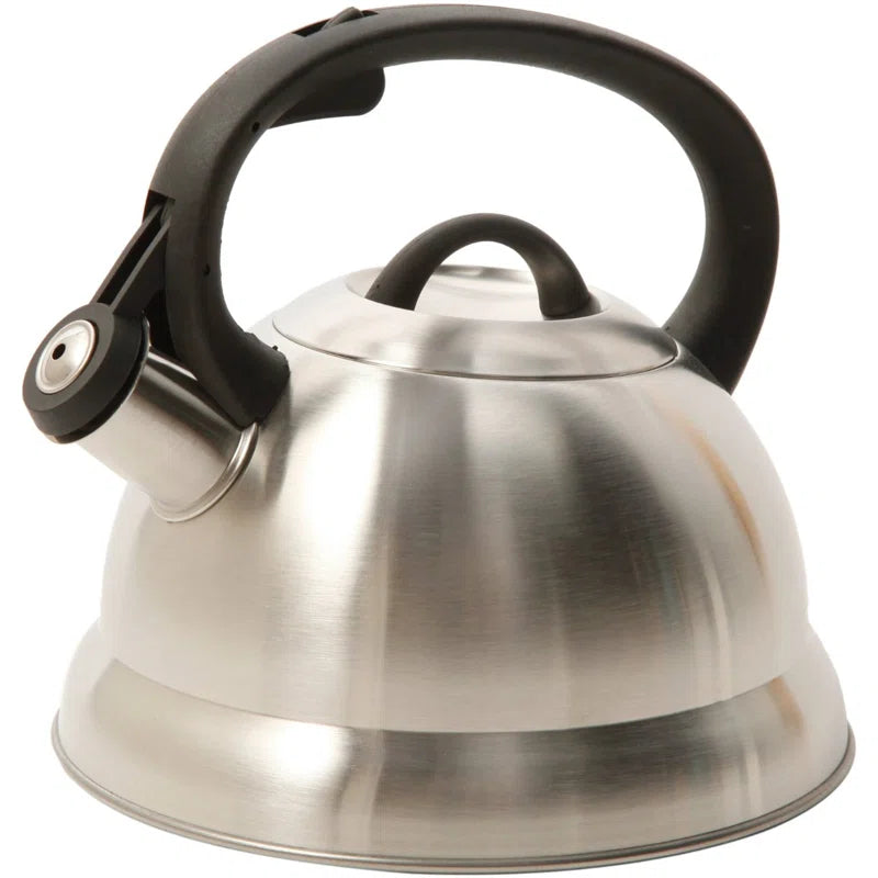 Gibson Mr Coffee 1.5 qt. Stainless Steel Whistling Stovetop Kettle