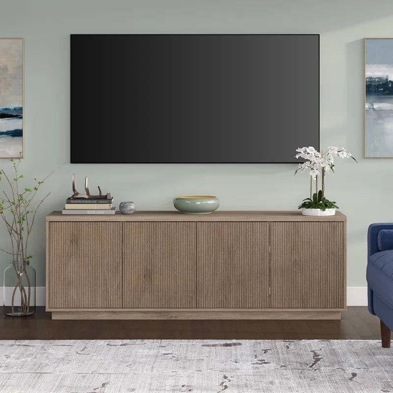 Hanson Unfinished TV Stand for TVs up to 75"