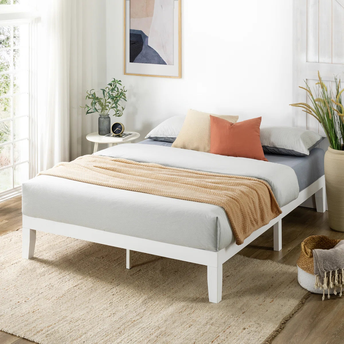 Harlow Solid Wood Platform Bed
