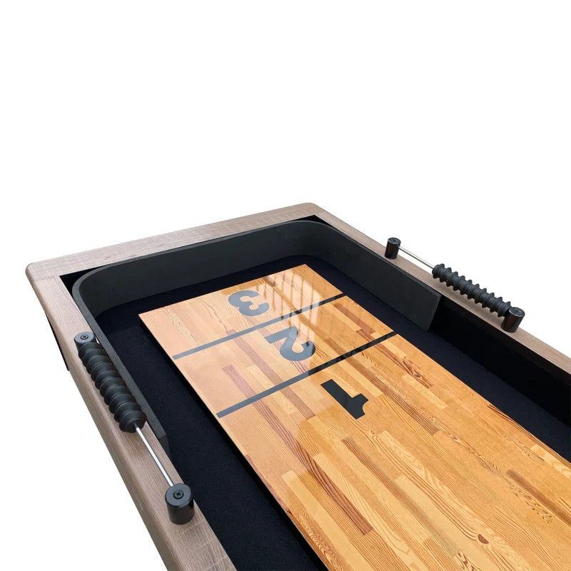 9 Ft Shuffleboard Table for Arcade Game Room