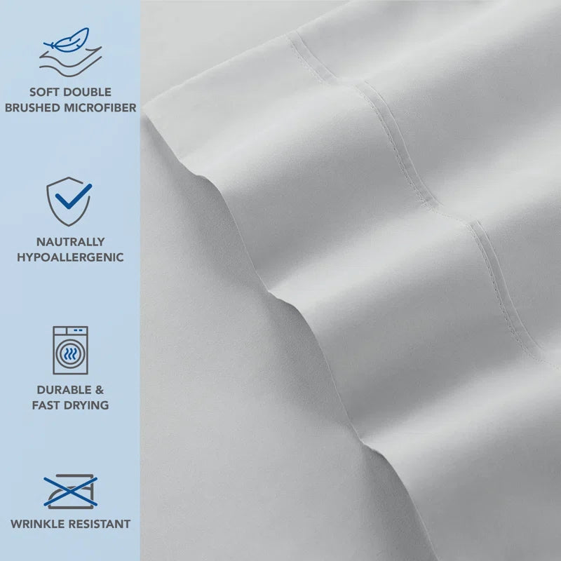 Host & Home Soft Hypoallergenic Microfiber Pillowcases - Pack of 12 (Set of 12)