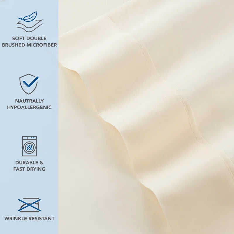 Host & Home Soft Hypoallergenic Microfiber Pillowcases - Pack of 12 (Set of 12)