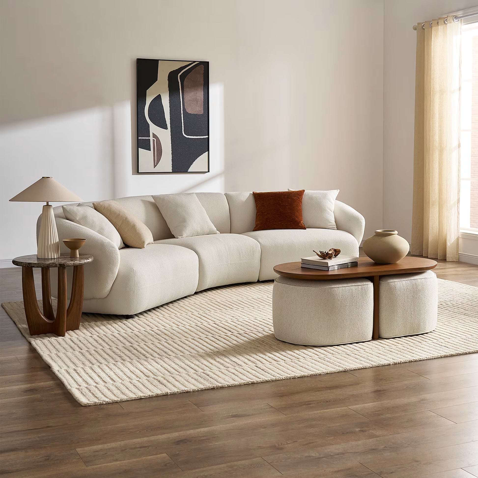 Hugg Nesting Rectangular Coffee Table