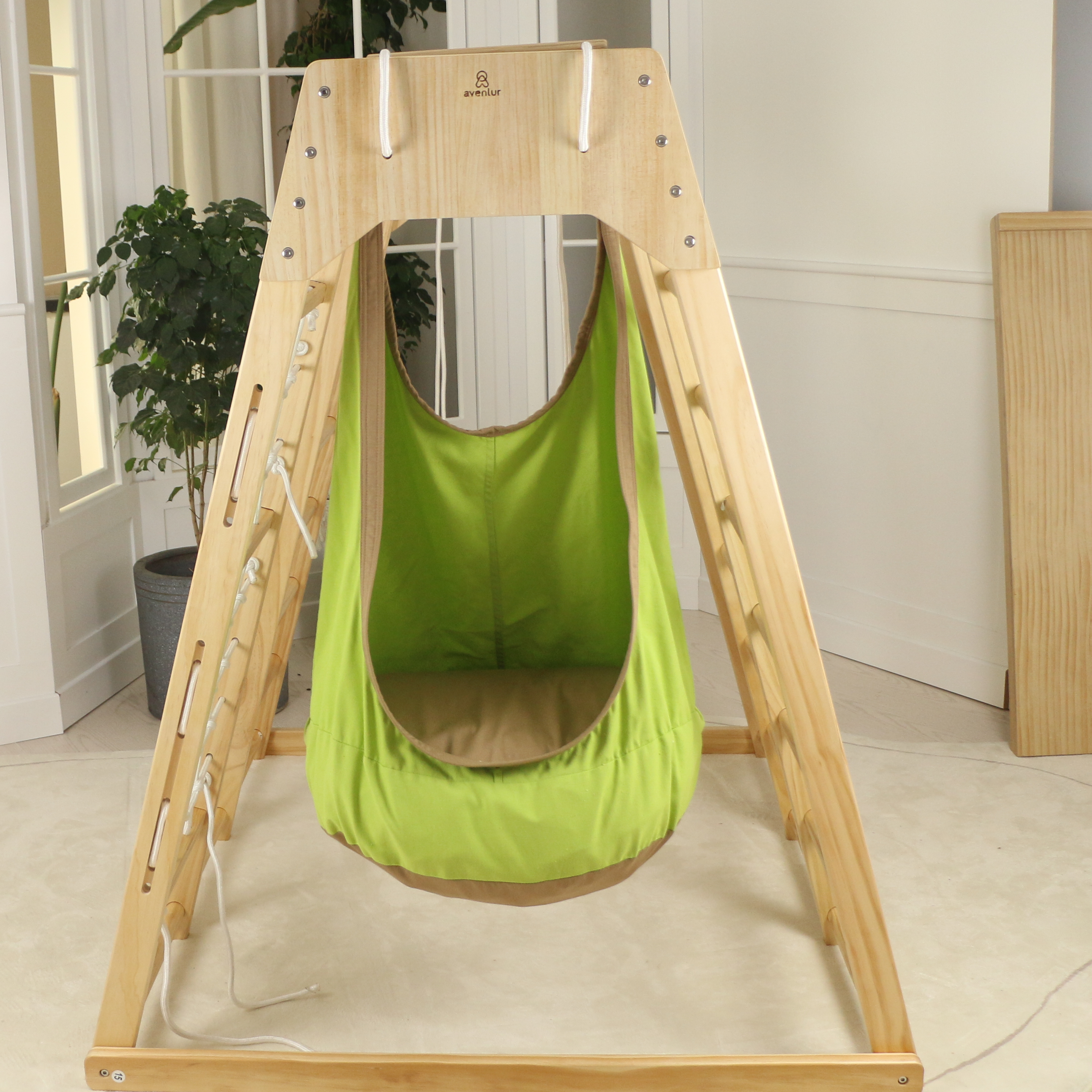 Sensory Swing for Wall Climbers – Soothing Play Add-On (Climber Not Included)