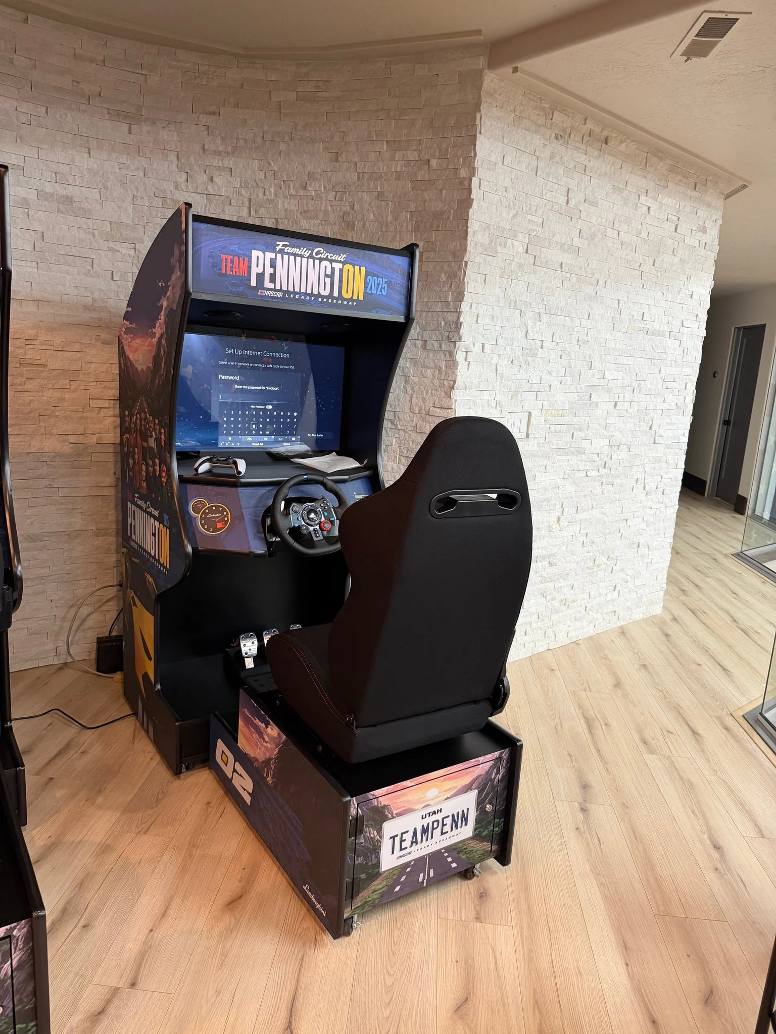 Racing Rampage | Set of 2 or 3 Sit Down Racing Arcade Machines | 177-205 Classic Racing Games OR Wifi Compatible to Connect Endless Games | FREE Link-Tech System