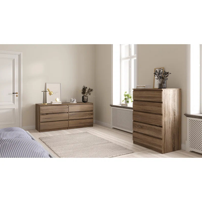 Jada 6 Drawer 60.5" W Double Dresser