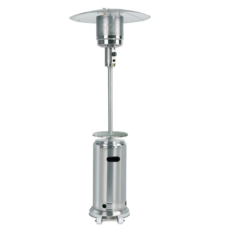 Kelbi 48000 Stainless Steel Propane Standing Patio Heater