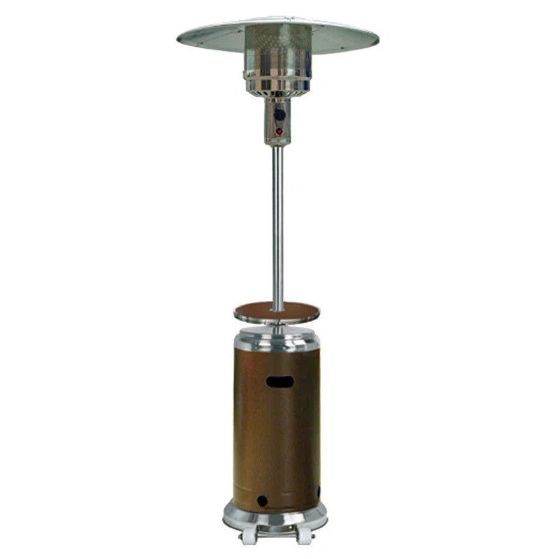 Kelbi 48000 Stainless Steel Propane Standing Patio Heater