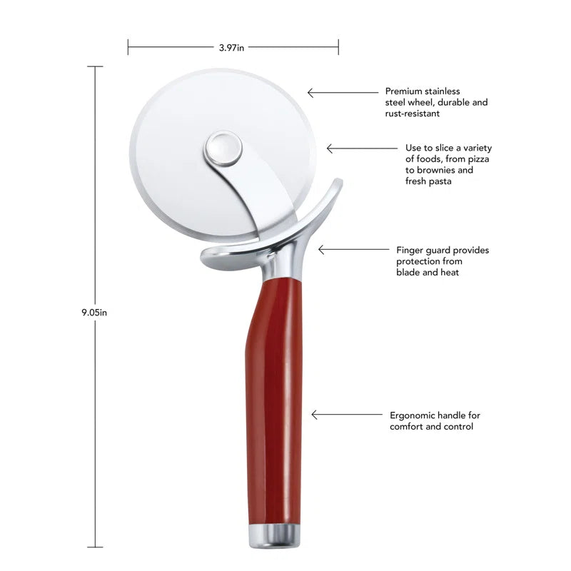 KitchenAid® Classic Pizza Wheel, 9-Inch