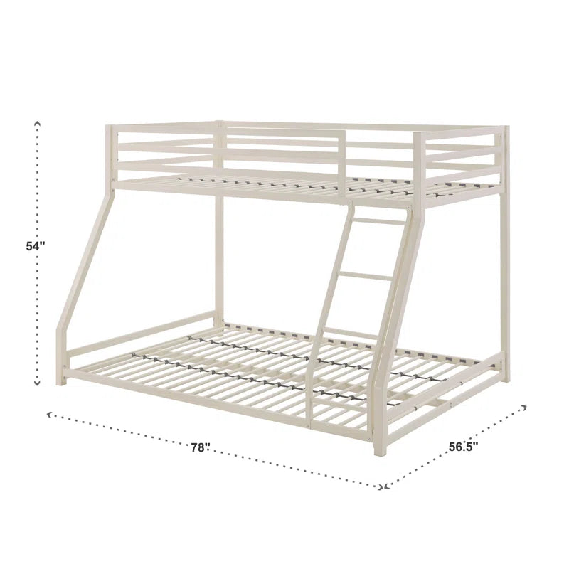Kutcher Kids Twin over Full Standard Bunk Bed by Viv + Rae