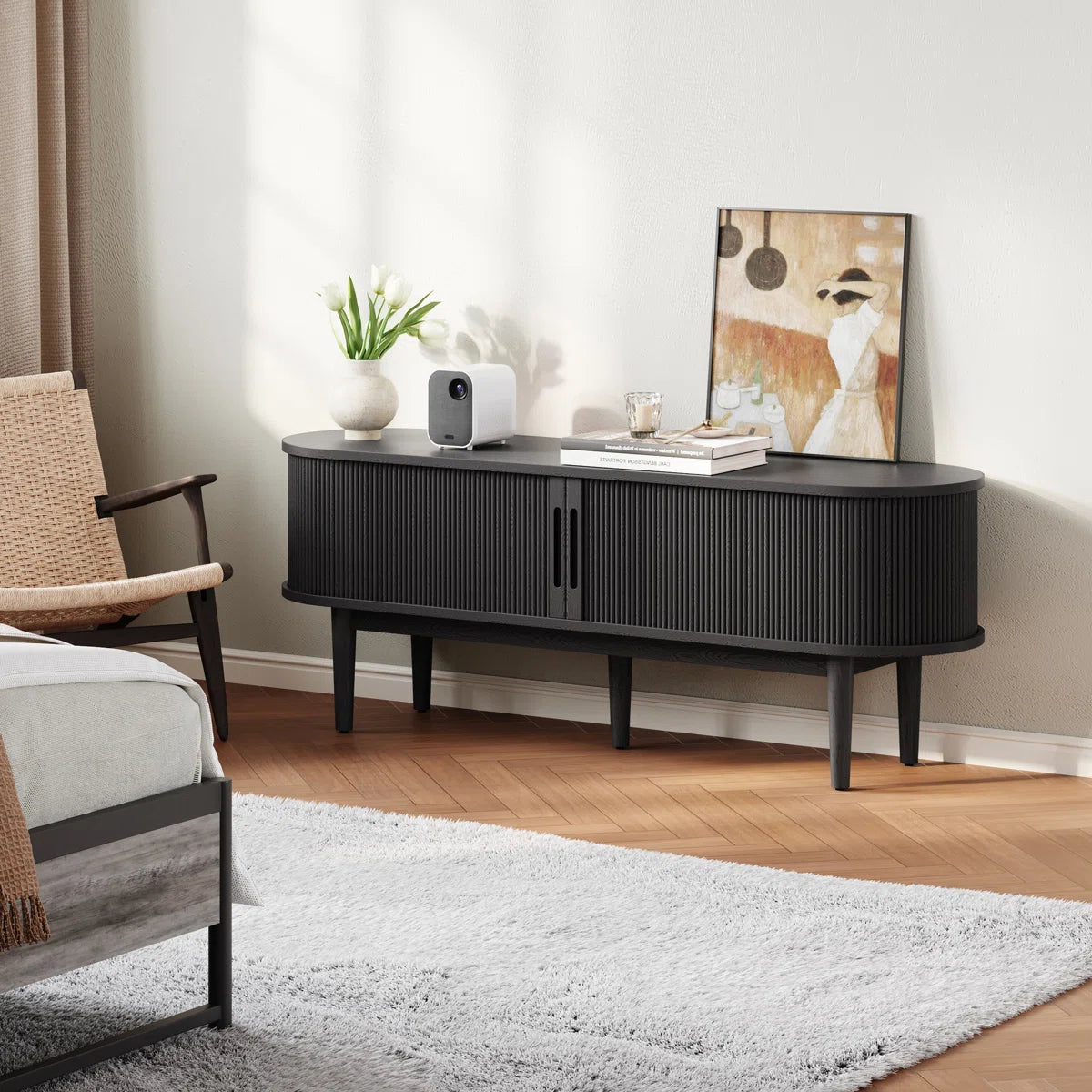 Leathia TV Stand For Tvs Up To 65"
